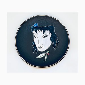 Wall Plate Ceramics, Ruscha, Germany, 1950s-GLD-1719500