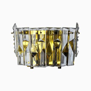 Wall Sconce with 6 Crystals from Kinkeldey, Germany, 1970s-EJE-960638