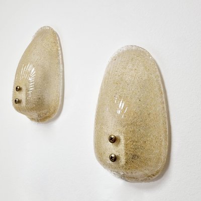 Wall Sconces by Amber Graniglia attributed to Mazzega, Italy, 1960s Set of 2-PUG-1778133