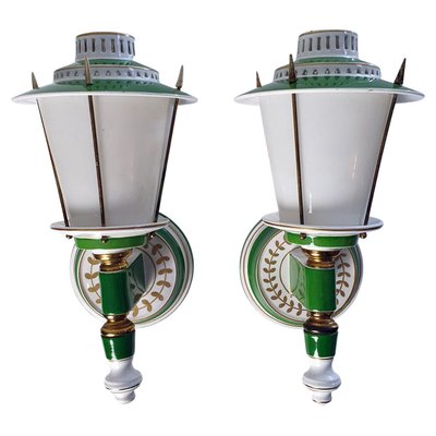 Wall Sconces in Porcelain, Set of 2-FO-1278226