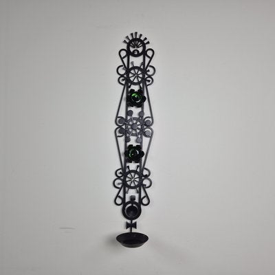 Wall Sculpture Candleholder from Dantoft, Denmark, 1960s-ZPB-2021927