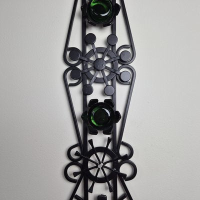 Wall Sculpture Candleholder from Dantoft, Denmark, 1960s-ZPB-2021927