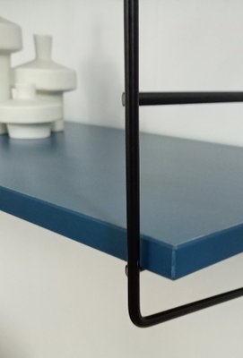 Wall Shelf with Blue Boards-GJF-1385399