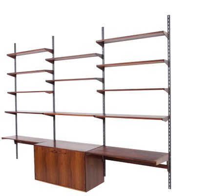 Wall Unit by Kai Kristiansen for Feldballes Møbelfabrik, 1960s, Set of 18-TLV-2028874