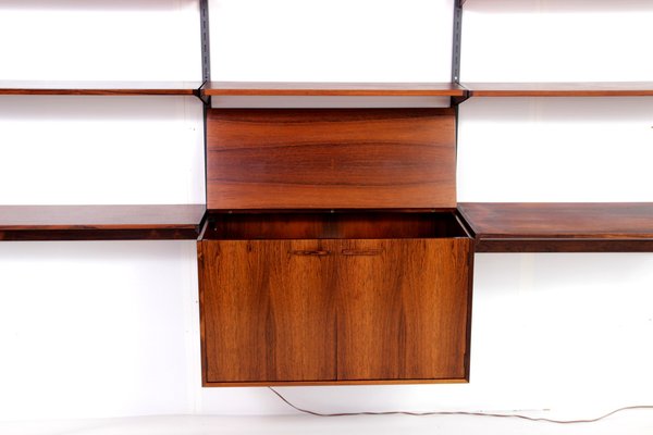 Wall Unit by Kai Kristiansen for Feldballes Møbelfabrik, 1960s, Set of 18-TLV-2028874