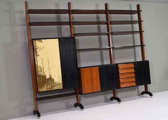 Wall Unit / Dry Bar by Vittorio Dassi for Permanente Mobili Cantù, Italy, 1950s / 60s-TE-1313406