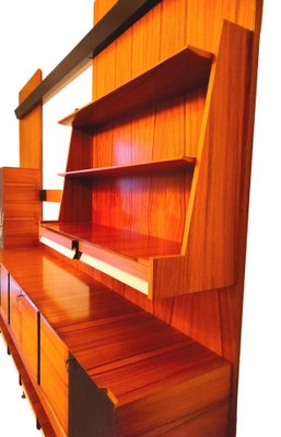 Wall Unit Library in the Style of Osvaldo Borsani, 1960s-FIP-1187801