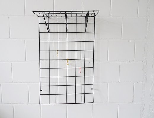 Wall Wardrobe in Metal with String Design, 1980s-BLG-1793465