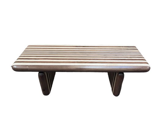 Walnut and Maple Bench by Jacques Sarphatie, 2010s-VDA-2028053