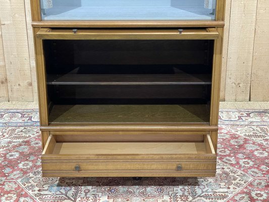 Walnut and Oak Showcase from MD, 1960s-QYF-1756673