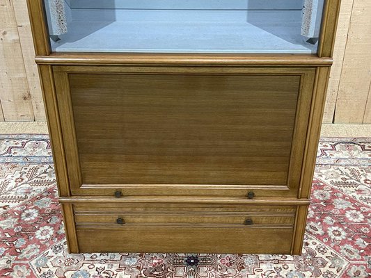 Walnut and Oak Showcase from MD, 1960s-QYF-1756673