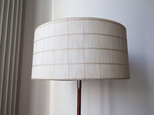 Walnut and Teak Table Lamp from Kaiser, 1950s-WSA-831219