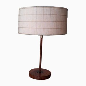 Walnut and Teak Table Lamp from Kaiser, 1950s-WSA-831219