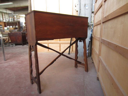 Walnut Cabinet Console, 1990s-CDG-1382878