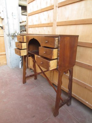 Walnut Cabinet Console, 1990s-CDG-1382878