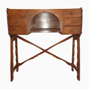 Walnut Cabinet Console, 1990s-CDG-1382878