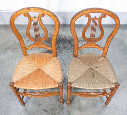 Walnut Chairs, Set of 2-OJE-1255101