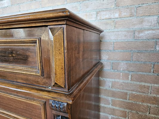 Walnut Chest of Drawers, 1890s-ZUW-1799290