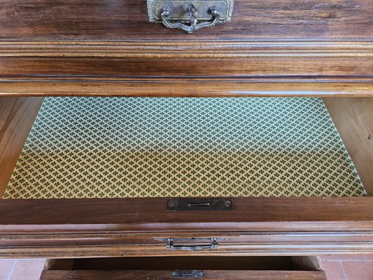 Walnut Chest of Drawers, 1890s-ZUW-1799290