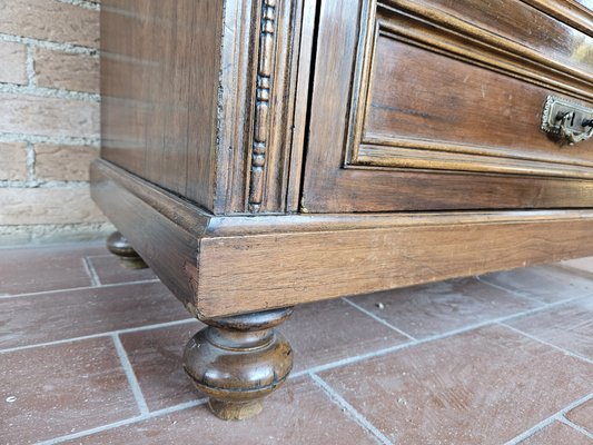 Walnut Chest of Drawers, 1890s-ZUW-1799290