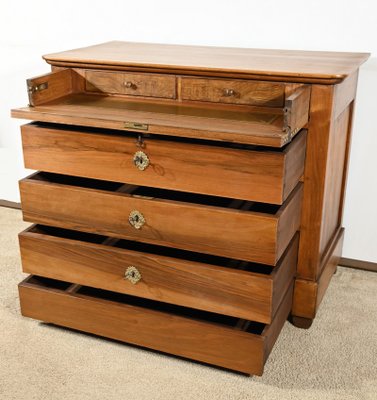 Walnut Chest of Drawers, 19th Century-RVK-1823828