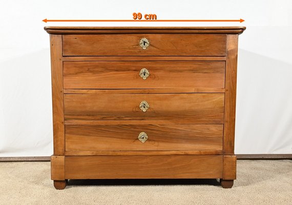 Walnut Chest of Drawers, 19th Century-RVK-1823828