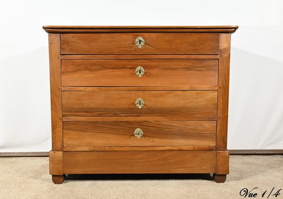 Walnut Chest of Drawers, 19th Century-RVK-1823828