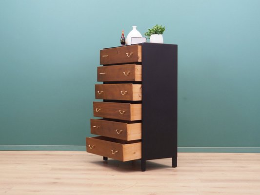 Walnut Chest of Drawers, Denmark, 1960s-VND-1784256