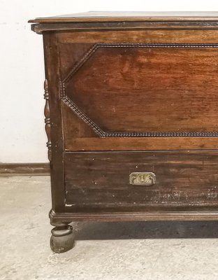 Walnut Chest of Drawers, Italy, 1860-RAQ-1246237