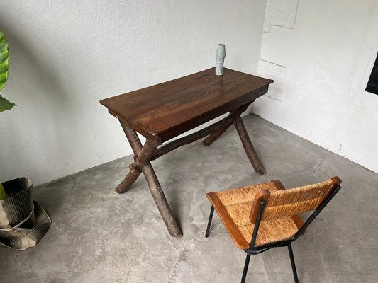 Walnut Desk, France, 1900s-WKI-2023673