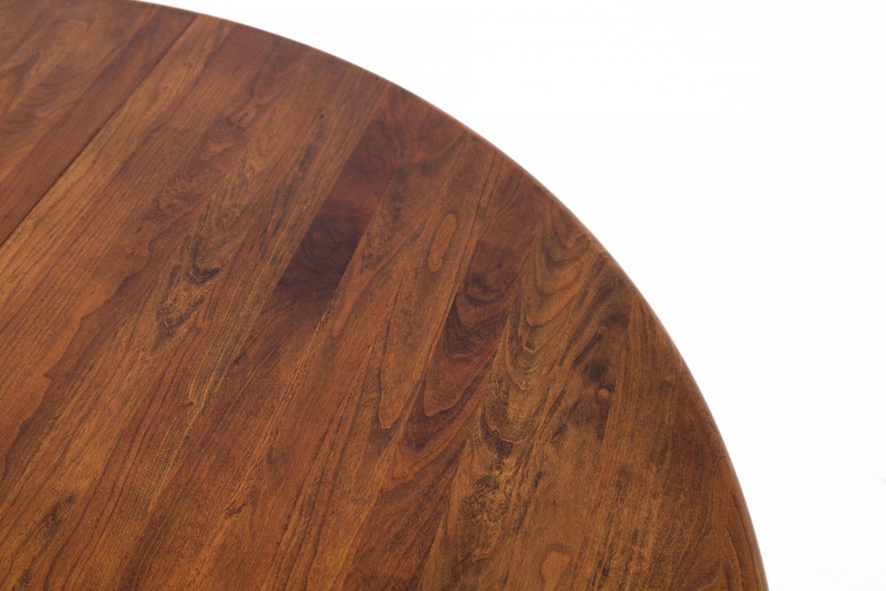 Walnut Dining Table attributed to Schou Andersen, Denmark, 1960s