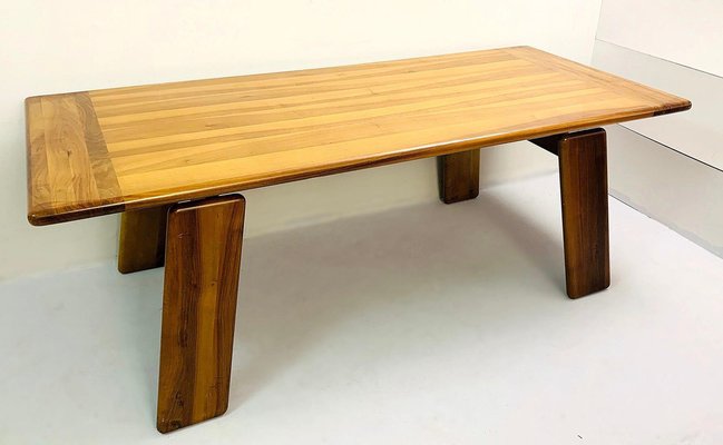 Walnut Dining Table by Mario Marenco, 1980s-FGA-2041575