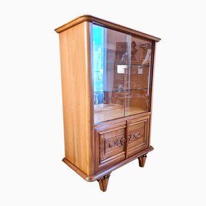 Walnut Display Cabinet by Maxime Old, 1940s-AWH-829863