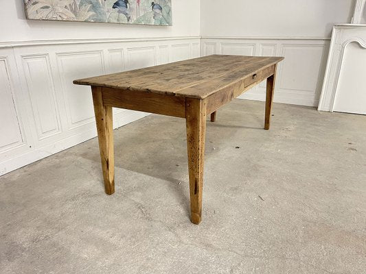 Walnut Farm Table, 1900s-PB-2032060