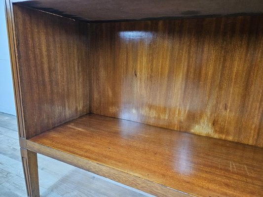 Walnut Feather Bookcase with Two Shelves, 1940-ZUW-2023438