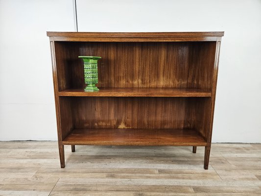 Walnut Feather Bookcase with Two Shelves, 1940-ZUW-2023438