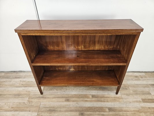 Walnut Feather Bookcase with Two Shelves, 1940-ZUW-2023438