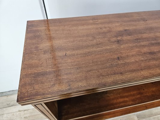 Walnut Feather Bookcase with Two Shelves, 1940-ZUW-2023438