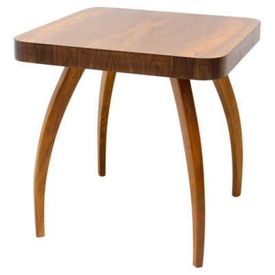 Walnut H-259 Spider Table by Jindrich Halabala, 1950s, Czechoslovakia-HXT-970698