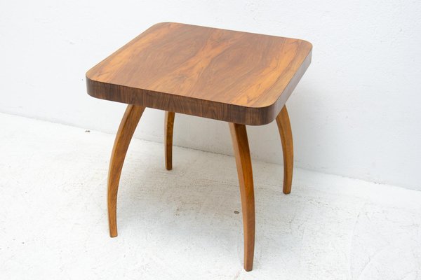 Walnut H-259 Spider Table by Jindrich Halabala, 1950s, Czechoslovakia-HXT-970698