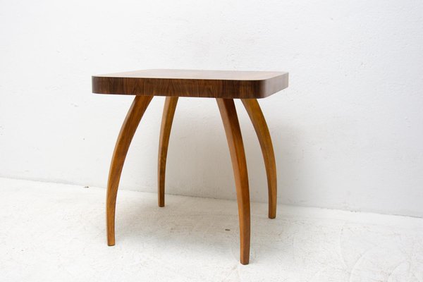 Walnut H-259 Spider Table by Jindrich Halabala, 1950s, Czechoslovakia-HXT-970698