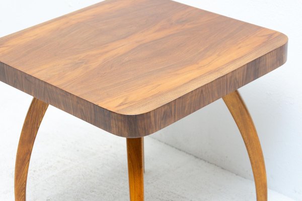 Walnut H-259 Spider Table by Jindrich Halabala, 1950s, Czechoslovakia-HXT-970698