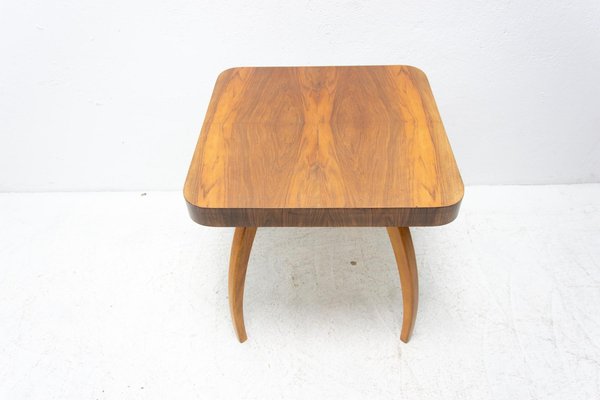 Walnut H-259 Spider Table by Jindrich Halabala, 1950s, Czechoslovakia-HXT-970698