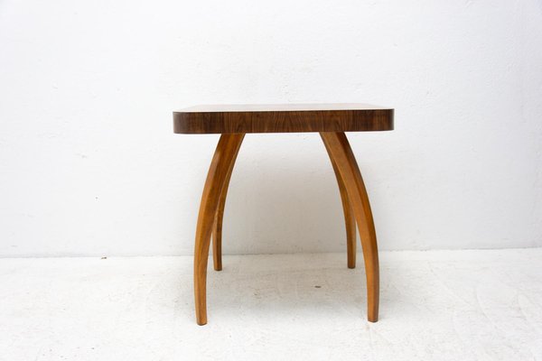 Walnut H-259 Spider Table by Jindrich Halabala, 1950s, Czechoslovakia-HXT-970698