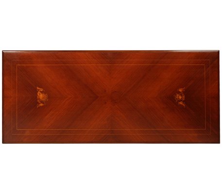 Walnut & Inlaid Maple Dining Table by Paolo Buffa for Palazzi del Mobile, 1950s-NJV-768748