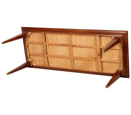 Walnut & Inlaid Maple Dining Table by Paolo Buffa for Palazzi del Mobile, 1950s-NJV-768748