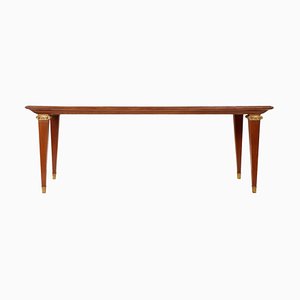 Walnut & Inlaid Maple Dining Table by Paolo Buffa for Palazzi del Mobile, 1950s-NJV-768748