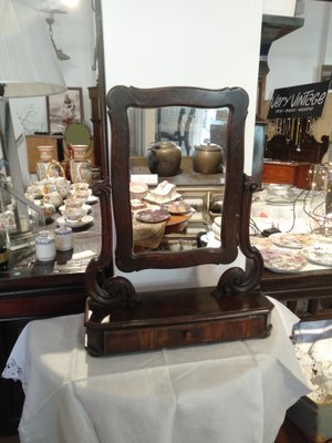 Walnut Mirror, 1900s-ZFY-1160862