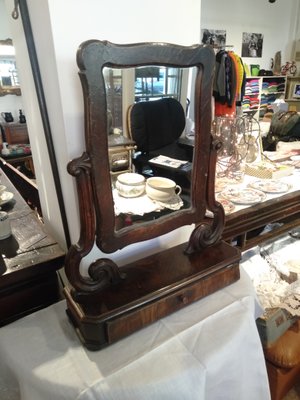 Walnut Mirror, 1900s-ZFY-1160862