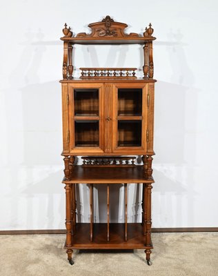 Walnut Music Cabinet, 1920s-RVK-1806957